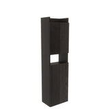 ウォールシェルフ ウォールラック | Mirai ウォールラック スキマDX 4025150 天然木突板 タモグレー