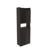 ウォールラック 壁掛けラック | Mirai ウォールラック スキマDX 5025150 天然木突板 タモグレー