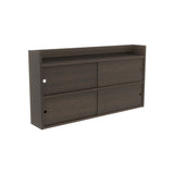 ウォールシェルフ 扉付き | Mirai ウォールキャビ 引戸A 1202064 木目