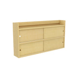 ウォールシェルフ 扉付き | Mirai ウォールキャビ 引戸A 1202064 木目