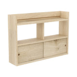 ラック ウォールシェルフ | Mirai ウォールキャビ 引戸B 901564 木目