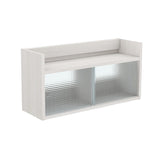 吊り戸棚 ウォールキャビネット | Mirai ウォールキャビL アクリル戸 802540 木目