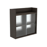 ウォールキャビネット ウォールシェルフ | Mirai ウォールキャビL アクリル戸 602060 木目