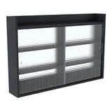 ウォールキャビネット ウォールシェルフ | Mirai ウォールキャビL アクリル戸 1202080 木目