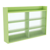 壁掛け棚 ウォールシェルフ | Mirai ウォールキャビL アクリル戸 1202080 aino