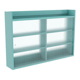 壁掛け棚 ウォールシェルフ | Mirai ウォールキャビL アクリル戸 1202080 aino