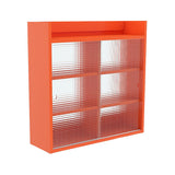 ウォールキャビネット ウォールシェルフ | Mirai ウォールキャビL アクリル戸 802580 aino