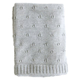 ブランケット ひざ掛け ニット | moc knit mesh blanket Gummy アイボリー