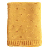 ブランケット ひざ掛け ニット | moc knit mesh blanket Gummy アイボリー