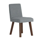 椅子 国産 ドレッサー | Joneチェア 角脚 カバーリングタイプ ダークブラウン脚 NS-7