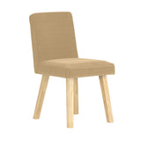 椅子 イス チェア | Joneチェア 角脚 カバーリングタイプ ナチュラル脚 モケット