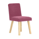 椅子 イス チェア | Joneチェア 角脚 カバーリングタイプ ナチュラル脚 モケット