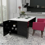 カウンターテーブル 扉収納