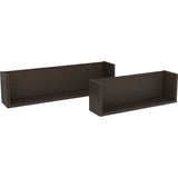 ウォールシェルフ セット 本棚ウォールシェルフ セットウォールシェルフ セット | WallBox7 F 木目