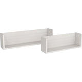 ウォールシェルフ セット 本棚ウォールシェルフ セットウォールシェルフ セット | WallBox7 F 木目