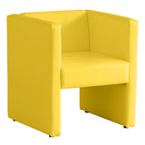 1人掛け ダイニングソファ | DSプチコンkaku 1P ピンク 6002 マジック