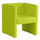 1人掛け ダイニングソファ | DSプチコンkaku 1P ピンク 6002 マジック