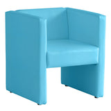 1人掛け ダイニングソファ | DSプチコンkaku 1P ピンク 6002 マジック