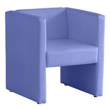 1人掛け ダイニングソファ | DSプチコンkaku 1P ピンク 6002 マジック