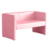 2人掛け ダイニングソファ | DSプチコンkaku 2P ピンク 6002 マジック