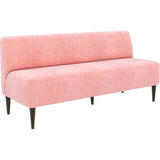 インテリア 日本製 ショップ | LDスリム 3P-アームレス/脚DBR ソフィア生地