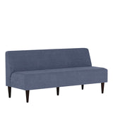 書斎 ソファ おしゃれ書斎 ソファ書斎 ソファ | LDスリム 3P-アームレス/脚DBR ホリデー生地