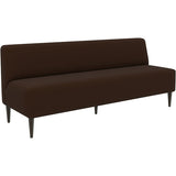 ベンチ 食卓椅子 スリム | LDスリム 3PL-アームレス/脚DBR ソフィア生地