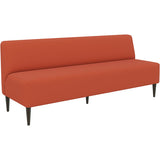 ベンチ 食卓椅子 スリム | LDスリム 3PL-アームレス/脚DBR ソフィア生地