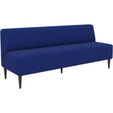 ベンチ 食卓椅子 スリム | LDスリム 3PL-アームレス/脚DBR ソフィア生地