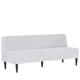 ダイニングチェア ソファ おしゃれダイニングチェア ソファダイニングチェア ソファ | LDスリム 3PL-アームレス/脚DBR ホリデー生地