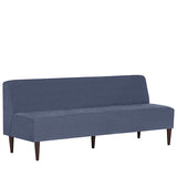 ダイニングチェア ソファ おしゃれダイニングチェア ソファダイニングチェア ソファ | LDスリム 3PL-アームレス/脚DBR ホリデー生地