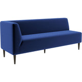 イス インテリア 家具 | LDスリム 3PL-R/脚DBR モケット生地