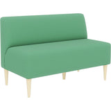 カフェチェア イス カフェ | LDスリム 2P-アームレス/脚NA ソフィア生地