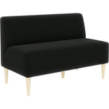 カフェチェア イス カフェ | LDスリム 2P-アームレス/脚NA ソフィア生地