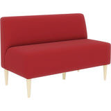 カフェチェア イス カフェ | LDスリム 2P-アームレス/脚NA ソフィア生地