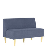 ソファ シンプル ダイニングソファ シンプルソファ シンプル | LDスリム 2P-アームレス/脚NA ホリデー生地