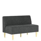 ソファ シンプル ダイニングソファ シンプルソファ シンプル | LDスリム 2P-アームレス/脚NA ホリデー生地