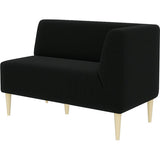 カフェチェア イス カフェ | LDスリム 2P-L/脚NA ソフィア生地