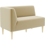 ショップ ダイニングソファー 読書 | LDスリム 2P-R/脚NA モケット生地