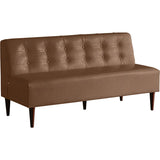 ダイニングソファー ローソファー | Lunch 3×7 アームレス meta合皮