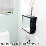 ミラーキャビネット 鏡扉 | WallBox7-DXミラー D-S棚付き BP