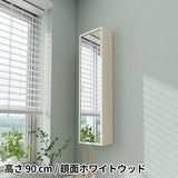 ミラーキャビネット 鏡扉 | WallBox7-DXミラー Hnine 薄型 whitewood