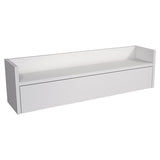 壁掛けシェルフ ペーパーボックス ケーブルボックス | ペーパー配線BOX トリプル 木目