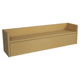 壁掛けシェルフ ペーパーボックス ケーブルボックス | ペーパー配線BOX トリプル 木目