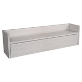 壁掛けシェルフ ペーパーボックス ケーブルボックス | ペーパー配線BOX トリプル 木目