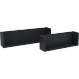 ウォールシェルフ セット 本棚ウォールシェルフ セットウォールシェルフ セット | WallBox7 F 木目