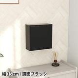 壁掛けラック 壁面ラック | WallBox7-DX D-350 black