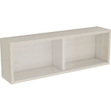 壁掛け収納 ディスプレイラック | WallBox7 E-900 Glass whitewood