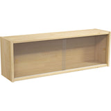 壁掛け棚 吊戸棚 | 能登ヒバ WallBox7 B-900 Glass