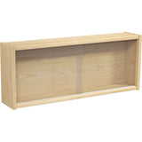 ウォールラック 吊戸棚 | 能登ヒバ WallBox7 E-750 Glass